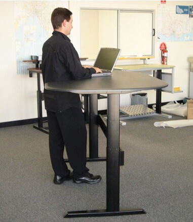 benefits of standing desk