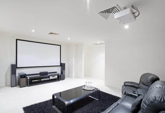 Ergomotion Projector Lift in Home