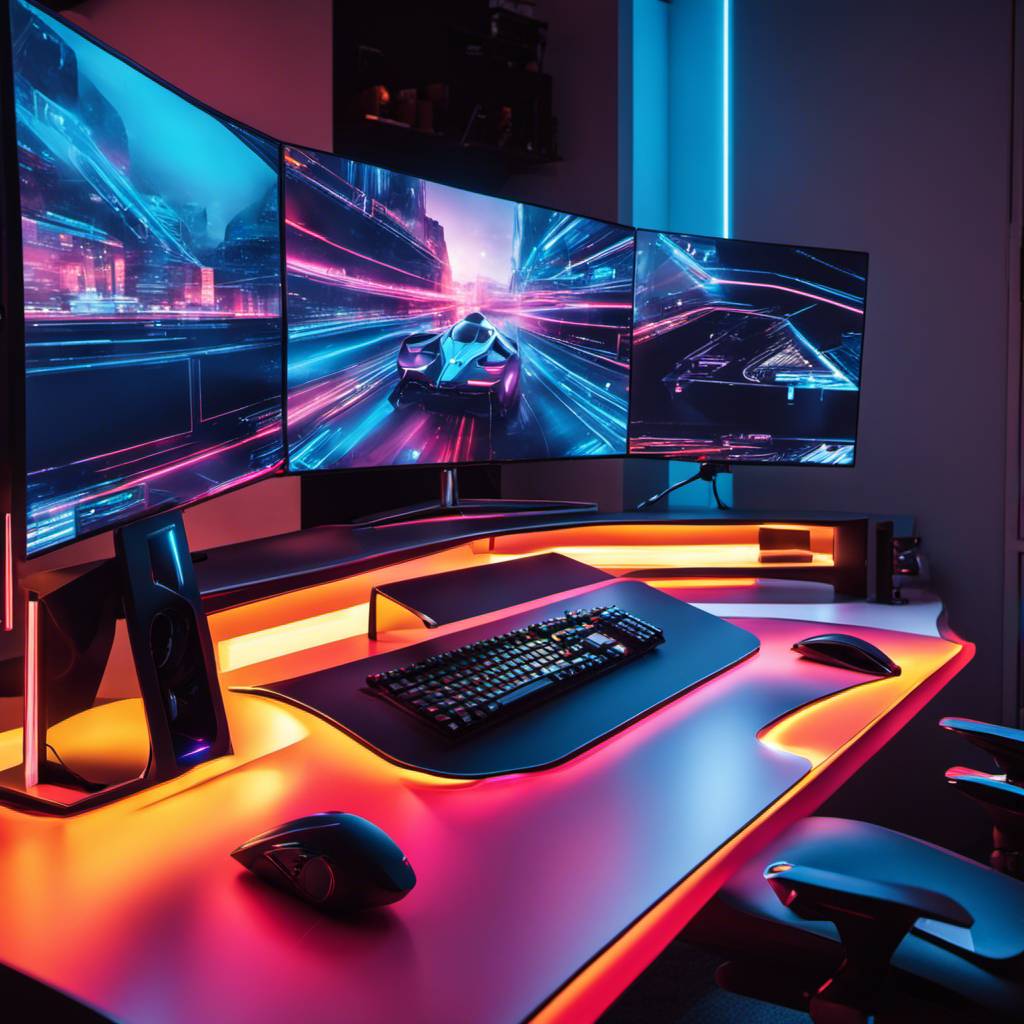 High Tech Gaming Desks