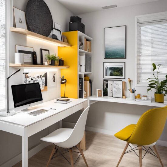 Maximizing Small Home Office Space with UnderDesk Storage Solutions